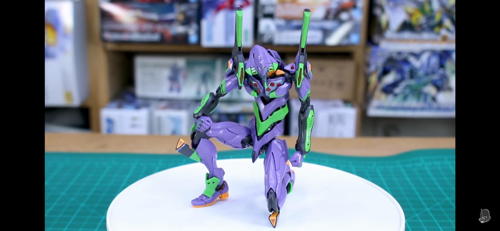 Rebuild of Evangelion RG EVA-01 DX Transport & Display Platform Set photo review