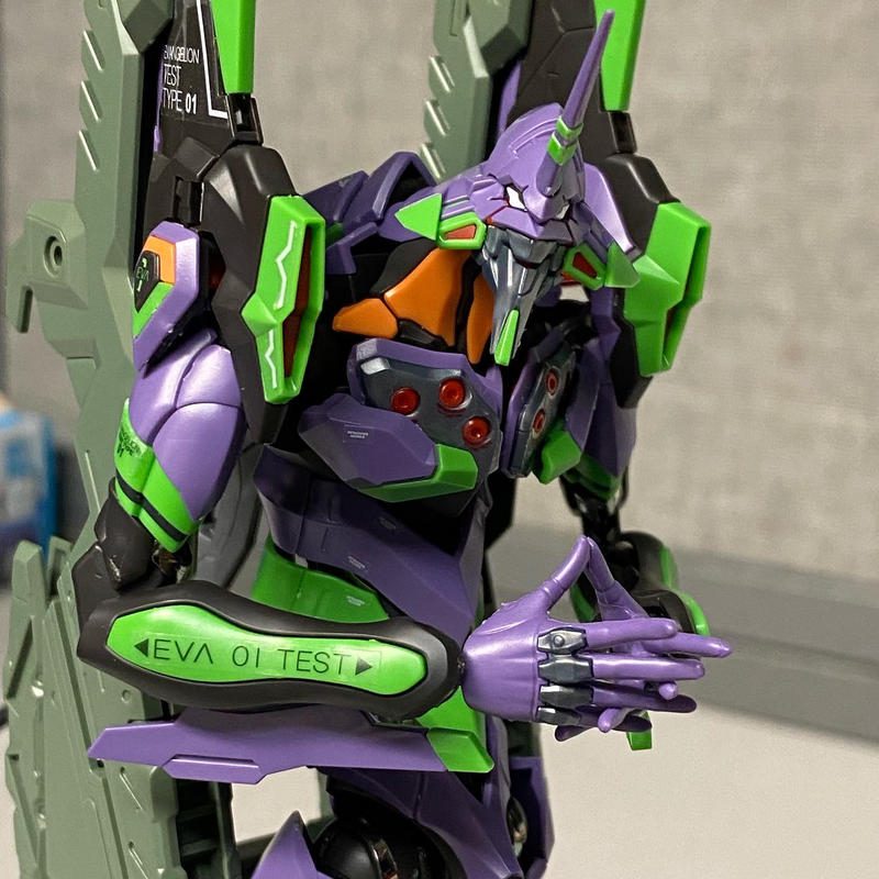 Rebuild of Evangelion RG EVA-01 DX Transport & Display Platform Set photo review