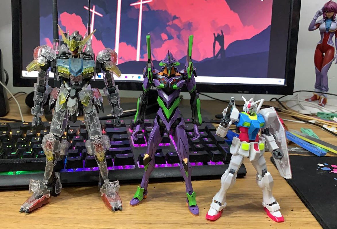 Rebuild of Evangelion RG EVA-01 DX Transport & Display Platform Set photo review