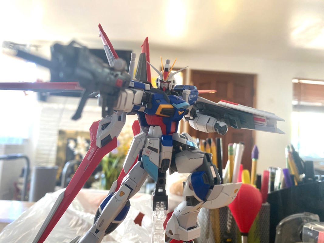 Force Impulse Gundam RG 1/144 (33) photo review