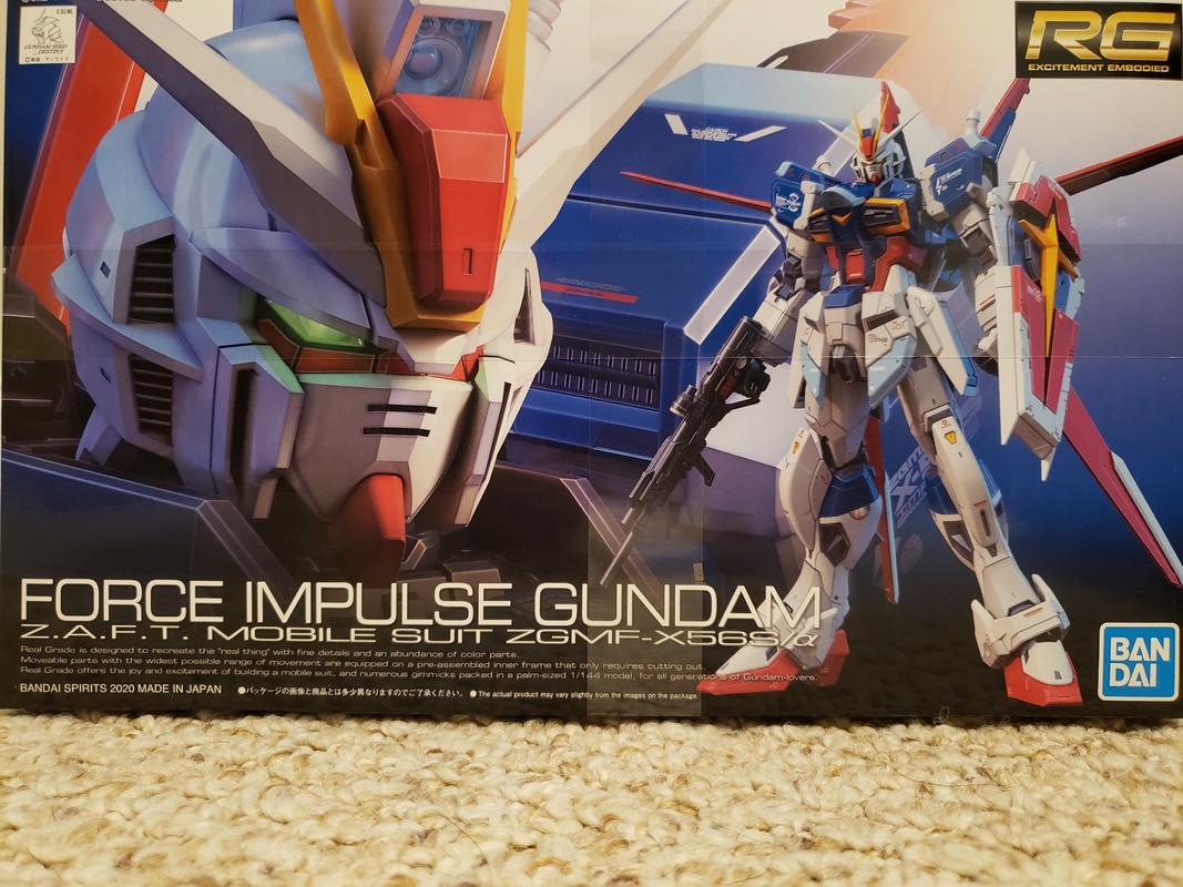 Force Impulse Gundam RG 1/144 (33) photo review