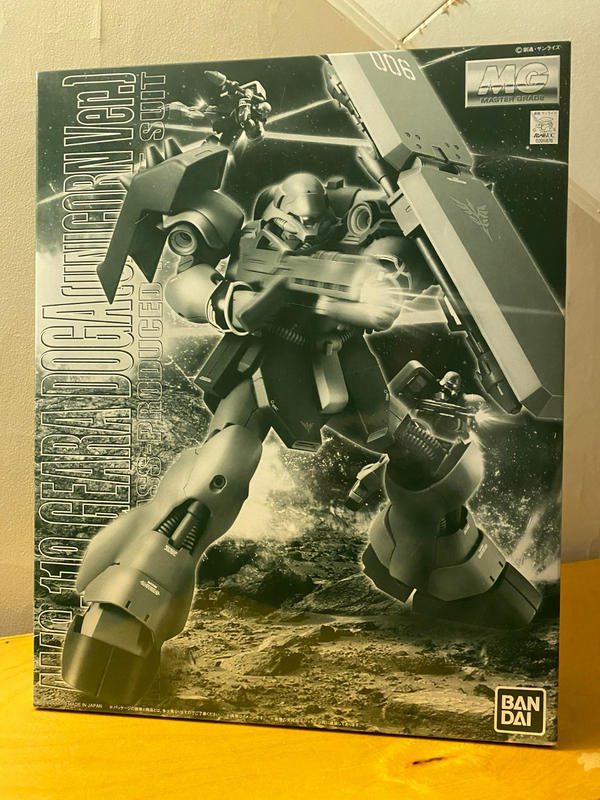 MG 1/100 Geara Doga Gundam Plastic Model Kit photo review