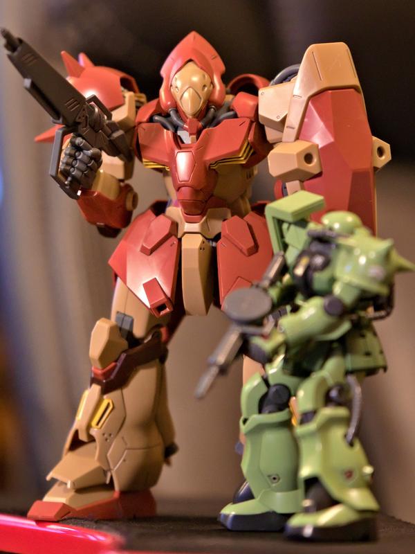 Messer Type F01 Gundam Model Kit - High Grade Universal Century 1/144 photo review