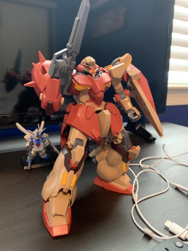 Messer Type F01 Gundam Model Kit - High Grade Universal Century 1/144 photo review