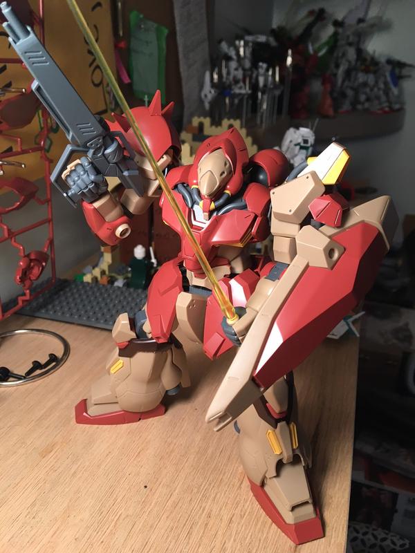 Messer Type F01 Gundam Model Kit - High Grade Universal Century 1/144 photo review