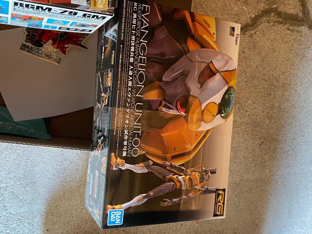 Evangelion RG EVA-00 Unit Prototype Test Type Model Kit photo review