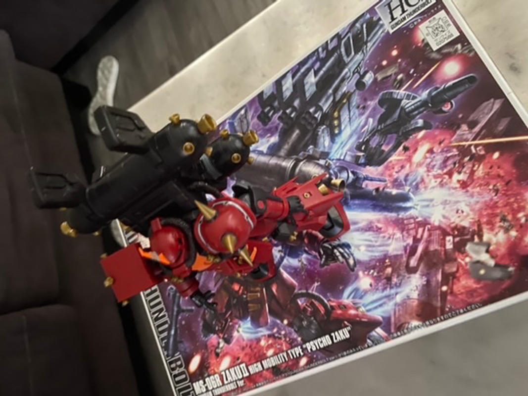 Psycho Zaku Gundam Thunderbolt (Anime Ver.) HG 1/144 Scale Model Kit photo review