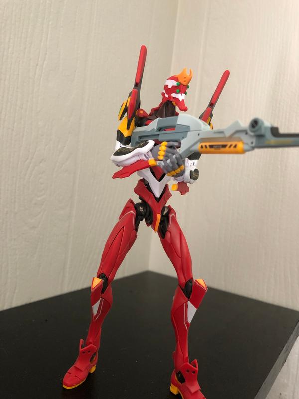 Neon Genesis Evangelion RG 1/144 Scale Model Set: Unit-02 Production Model photo review