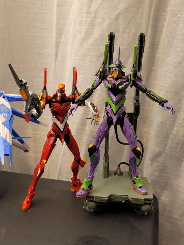 Neon Genesis Evangelion RG 1/144 Scale Model Set: Unit-02 Production Model photo review