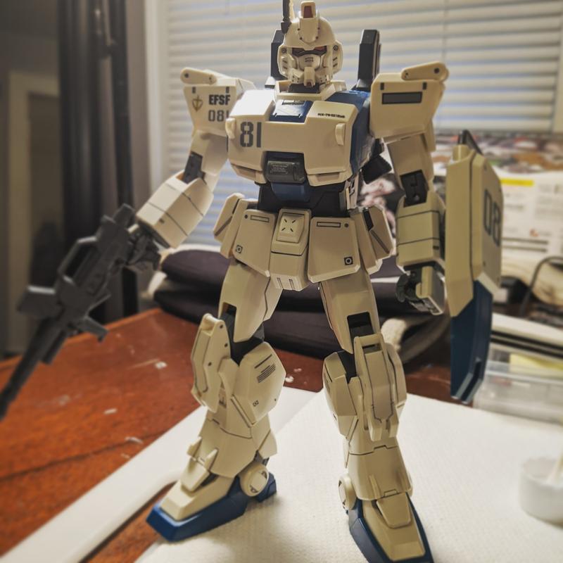 MG 1/100 RX-79 [G] Gundam Ez-8 Gunpla Model Kit