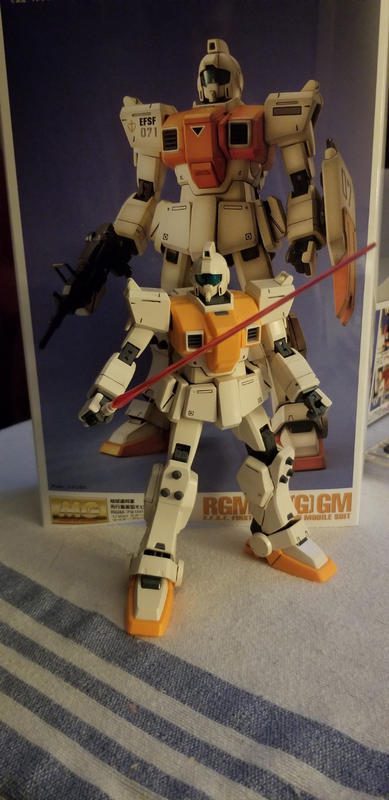 MG 1/100 RGM-79G Gundam Ground Type Model Kit photo review