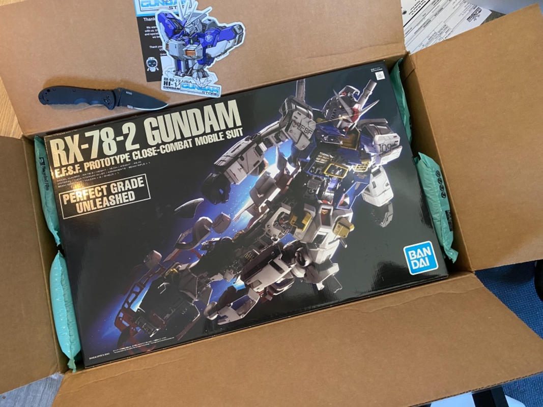 PG Unleashed RX-78-2 Gundam 2.0 1/60 Scale Model Kit photo review