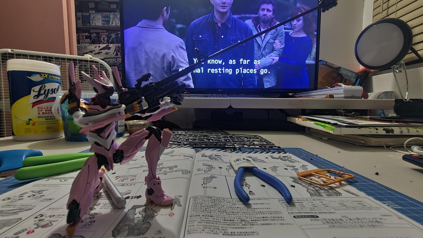 RG Eva-08 Alpha (Rebuild of Evangelion) Model Kit photo review