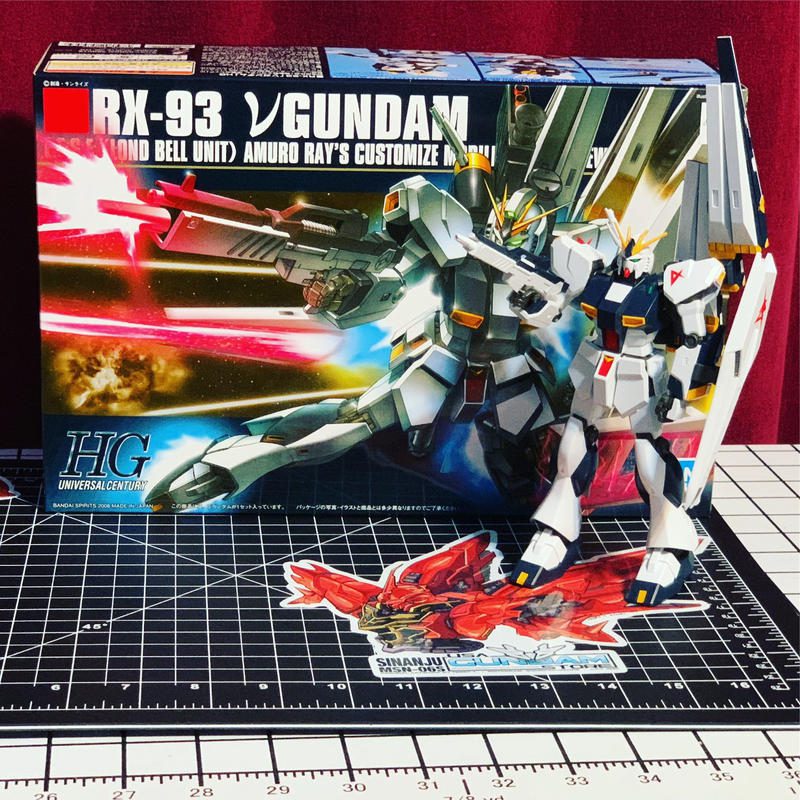 HGUC 1/144 Nu Gundam [RX-93] photo review
