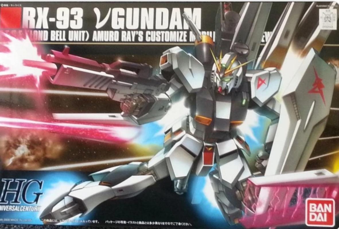 HGUC 1/144 Nu Gundam [RX-93] photo review