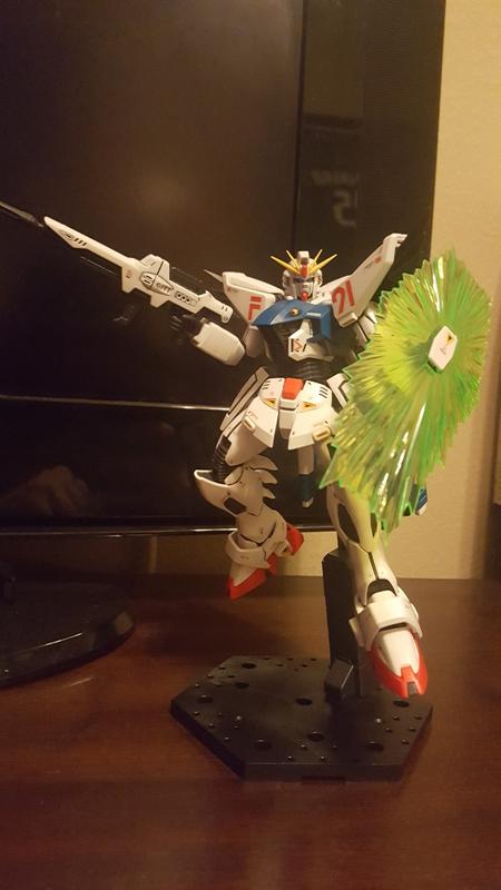 MG 1/100 F91 Gundam F91 Ver. 2.0 Model Kit photo review