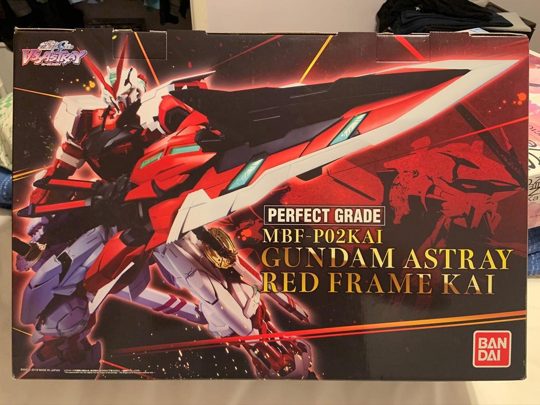 PG 1/60 Gundam Astray Red Frame Kai (Premium Bandai Exclusive) [Pre-Order] photo review
