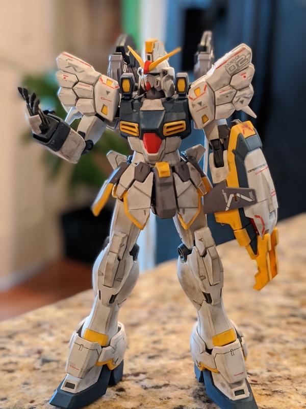 MG 1/100 Gundam Sandrock (EW Ver.) photo review