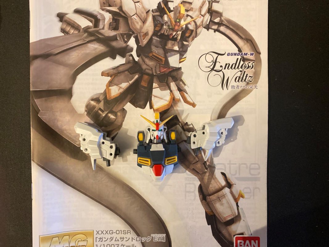 MG 1/100 Gundam Sandrock (EW Ver.) photo review