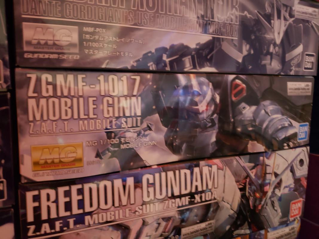 MG 1/100 Mobile Ginn Gundam Model Kit photo review