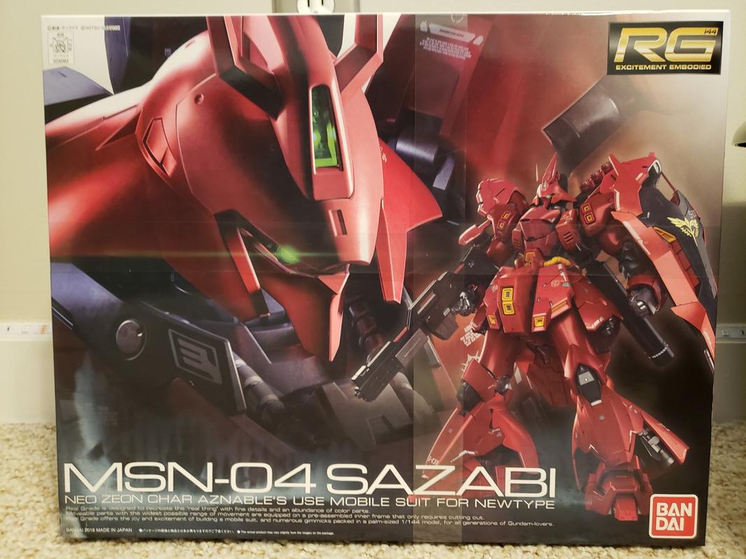 RG 1/144 #29 MSN-04 Sazabi photo review