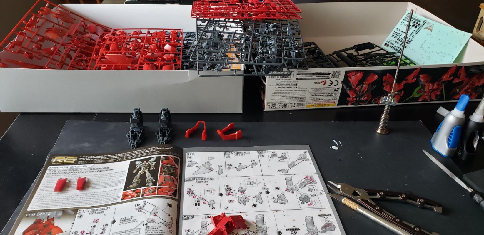 RG 1/144 #29 MSN-04 Sazabi photo review