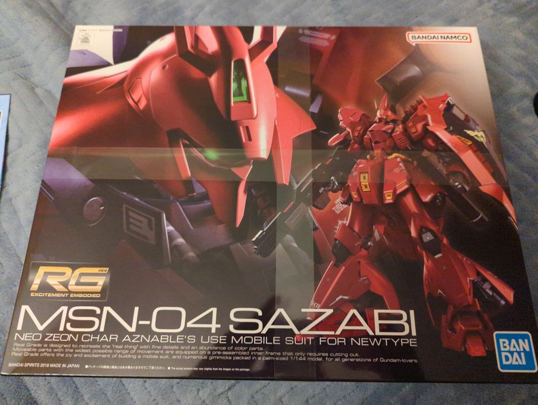 RG 1/144 #29 MSN-04 Sazabi photo review