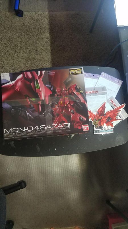 RG 1/144 #29 MSN-04 Sazabi photo review
