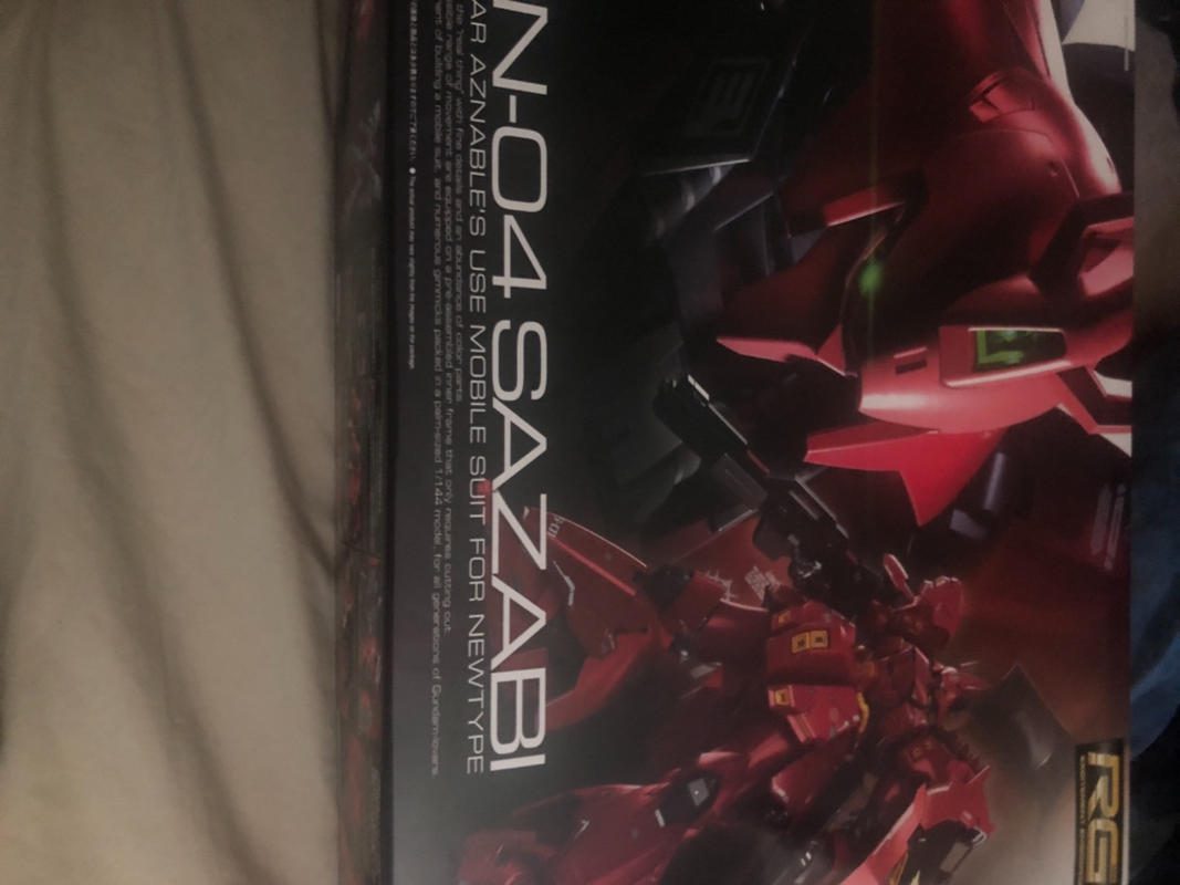 RG 1/144 #29 MSN-04 Sazabi photo review