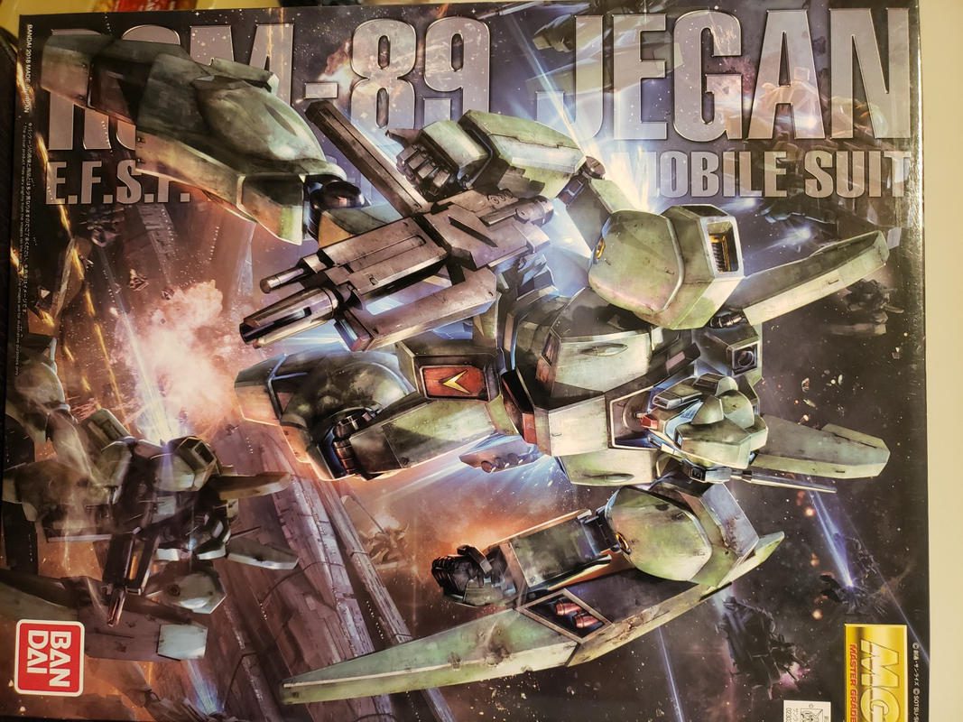 MG 1/100 Jegan Model Kit photo review