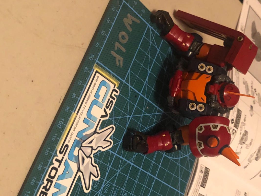 MG 1/100 High Mobility Type Zaku: Psycho Zaku Ver. Ka (Gundam Thunderbolt Ver.) photo review