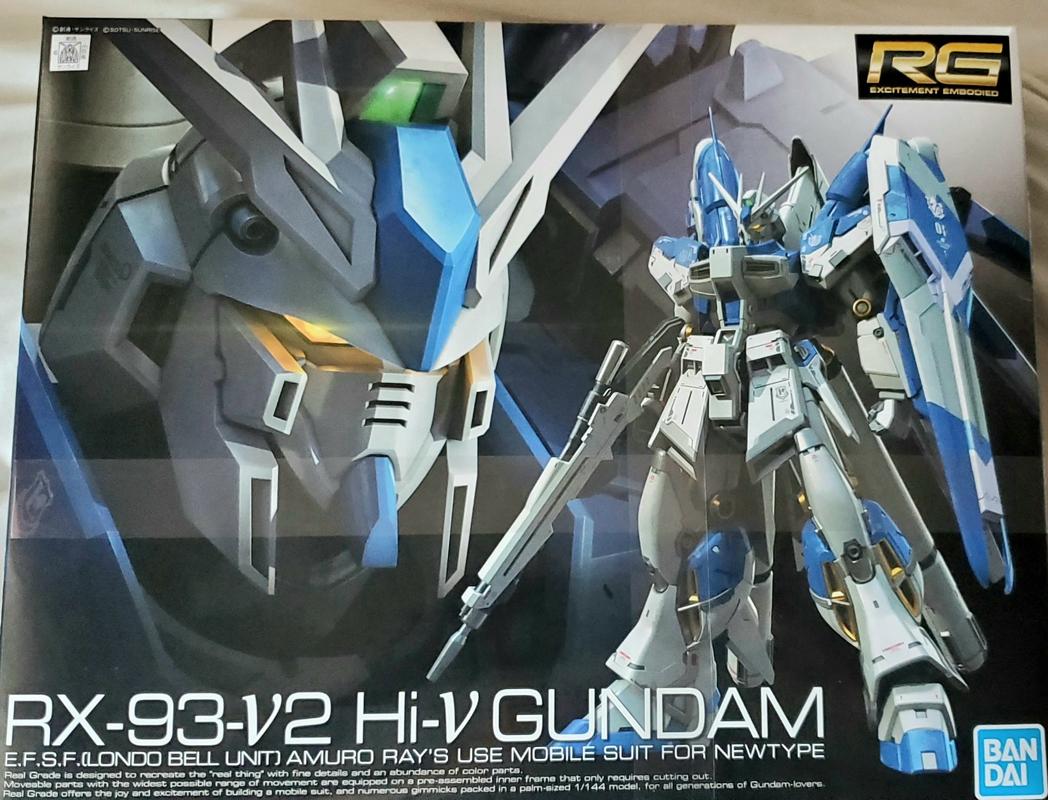 RG 1/144 Hi- Premium Limited Release Gunpla Model Kit photo review