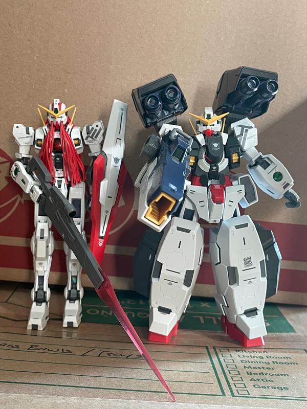 MG 1/100 Gundam Virtue Gunpla Model Kit photo review