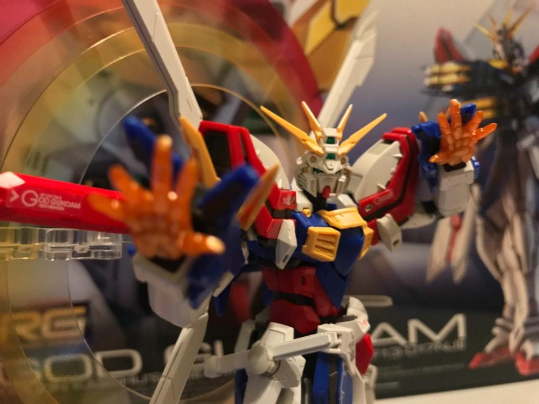 RG 1/144 #37 Shining Gundam Model Kit photo review