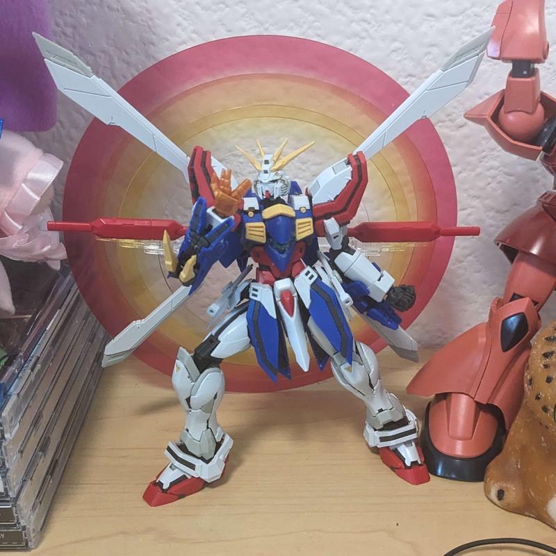 RG 1/144 #37 Shining Gundam Model Kit photo review