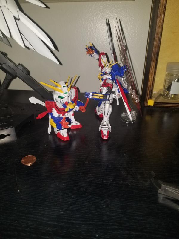 RG 1/144 #37 Shining Gundam Model Kit photo review