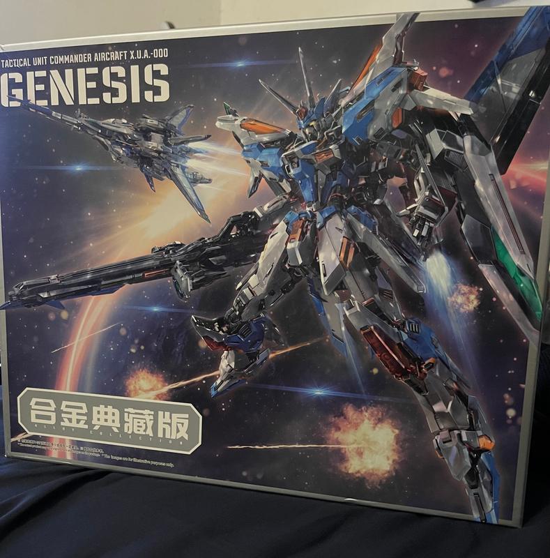 Genesis Tactical Unit Defender Aircraft 1/100 Diecast Frame Scale Model Kit photo review