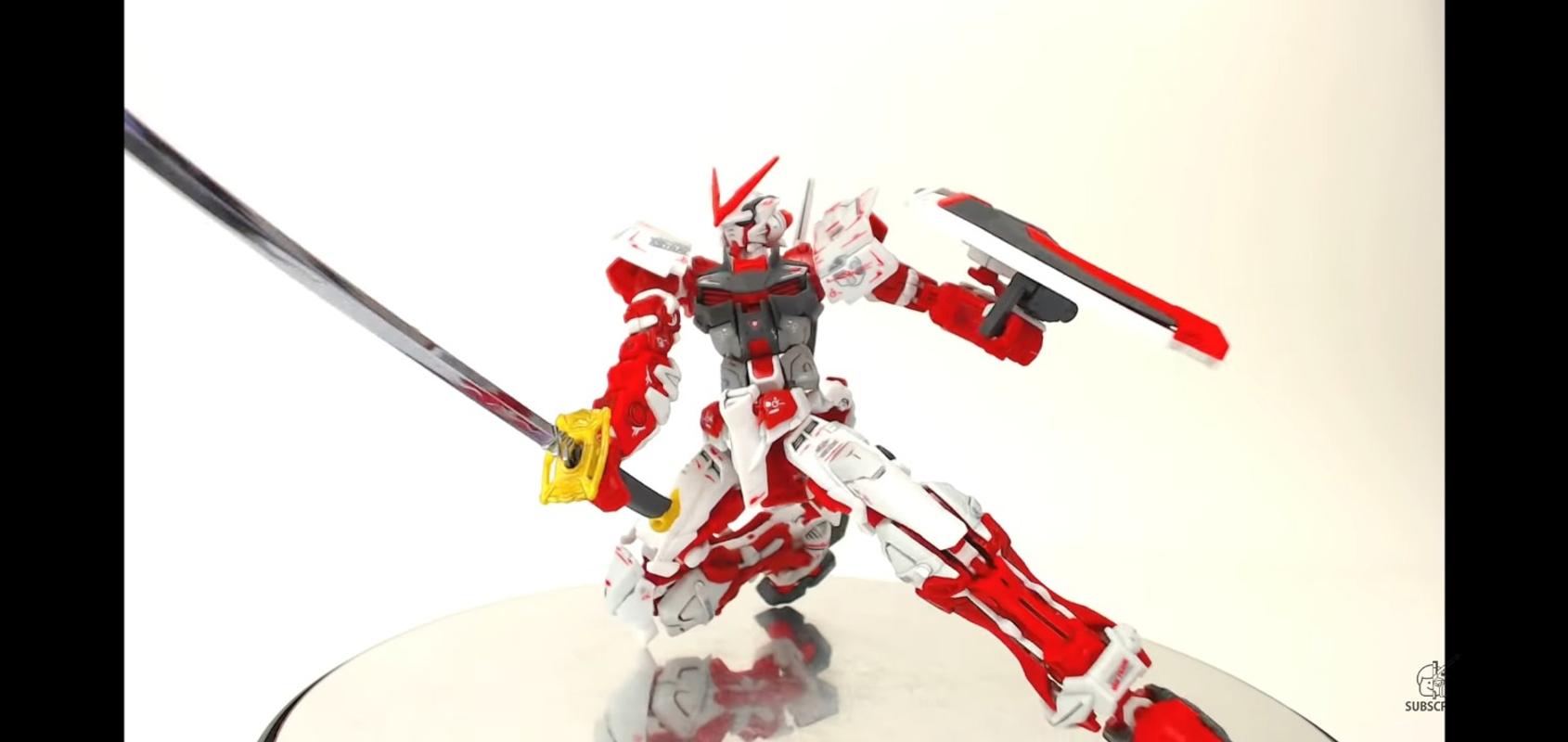 RG 1/144 #19 Gundam Astray Red Frame Model Kit photo review