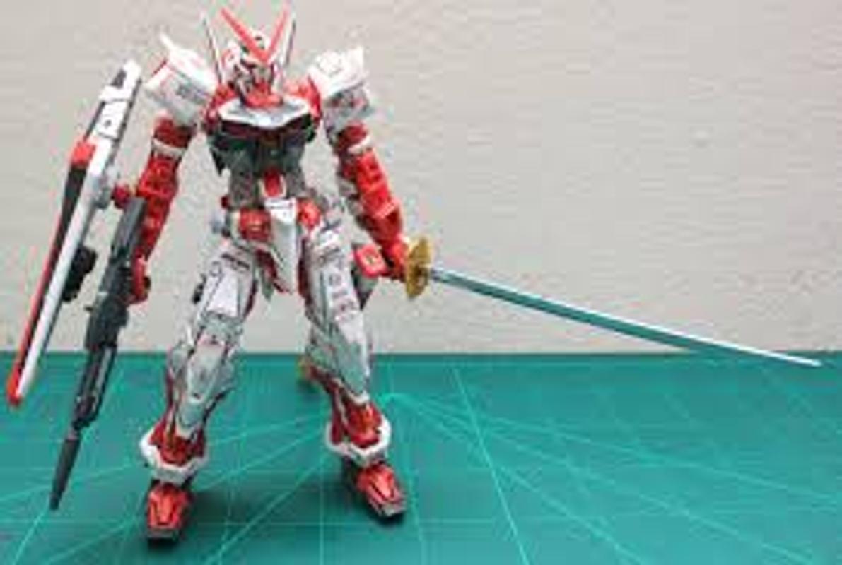 RG 1/144 #19 Gundam Astray Red Frame Model Kit photo review
