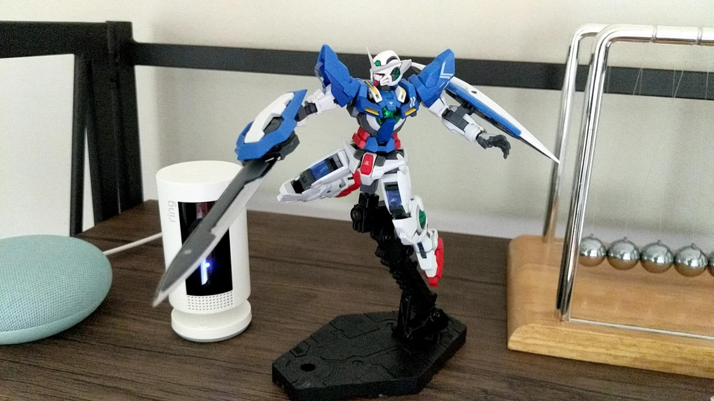 RG 1/144 Gundam Exia Gundam Model Kit (Serial #15) photo review