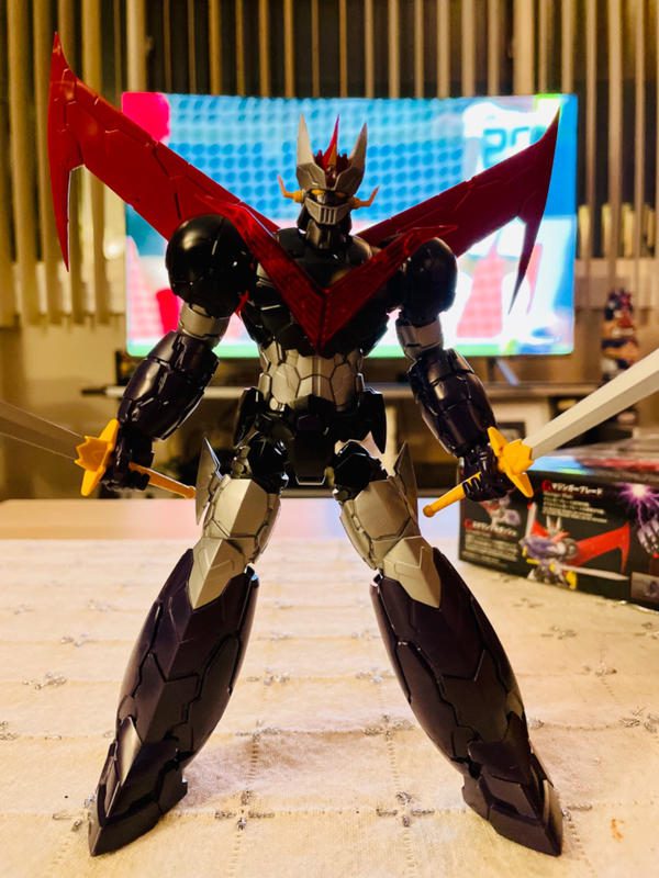 Mazinger Z and Great Mazinger Infinity Version High Grade 1/144 Scale Model Kit photo review