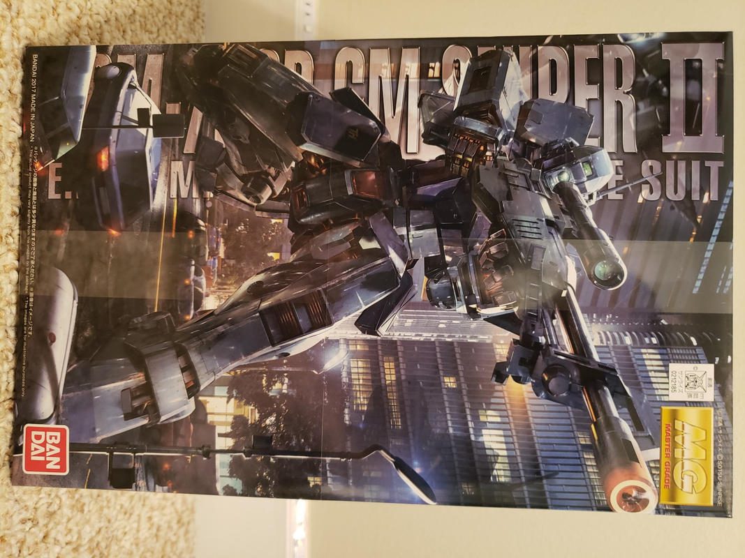 1/100 Master Grade GM Sniper II Gundam Model Kit photo review