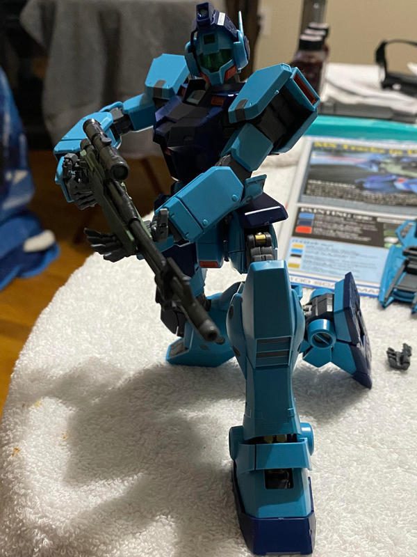 1/100 Master Grade GM Sniper II Gundam Model Kit photo review