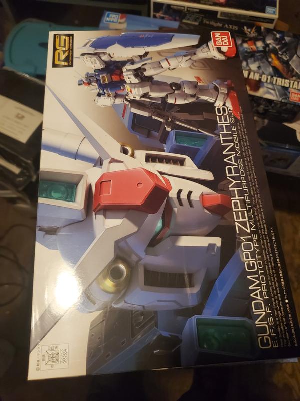 MG 1/100 Gundam Zephyrantes Gunpla Model Kit photo review