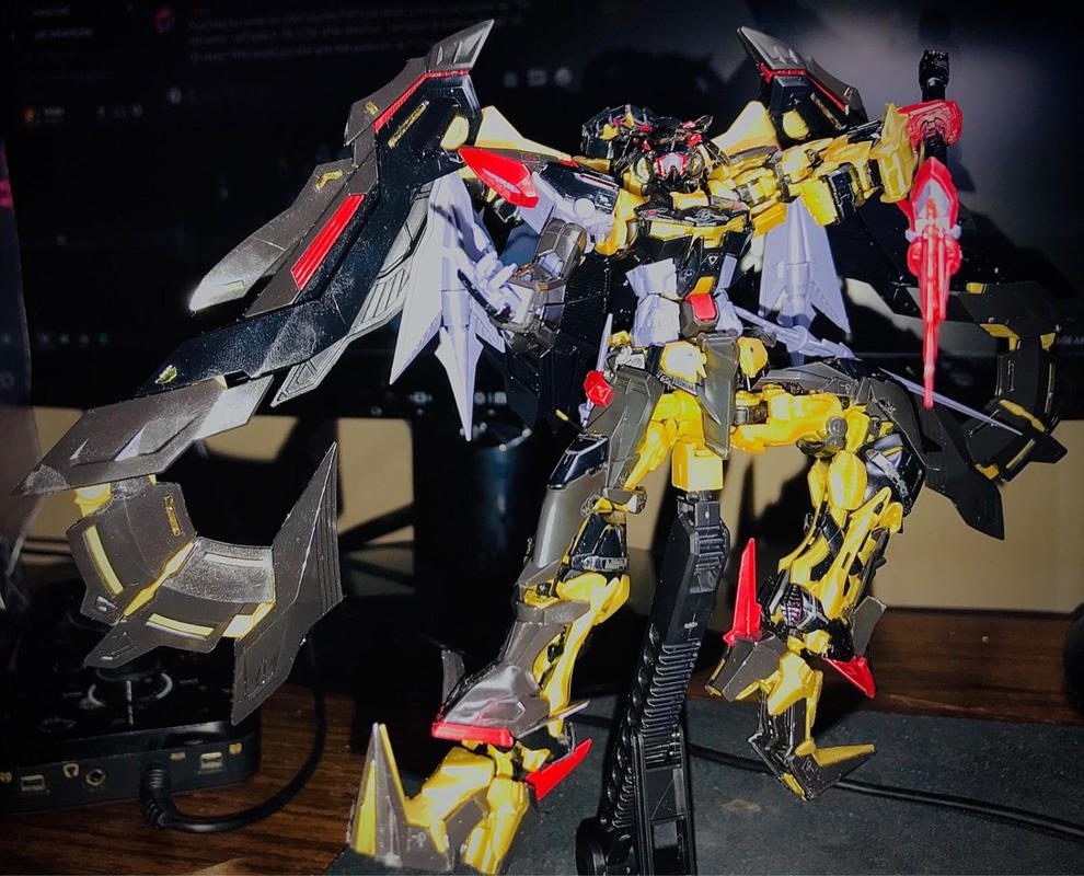 RG 1/144 Gundam Astray Gold Frame Amatsu Mina Mecha Musume Model Kit photo review