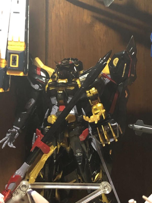 RG 1/144 Gundam Astray Gold Frame Amatsu Mina Mecha Musume Model Kit photo review