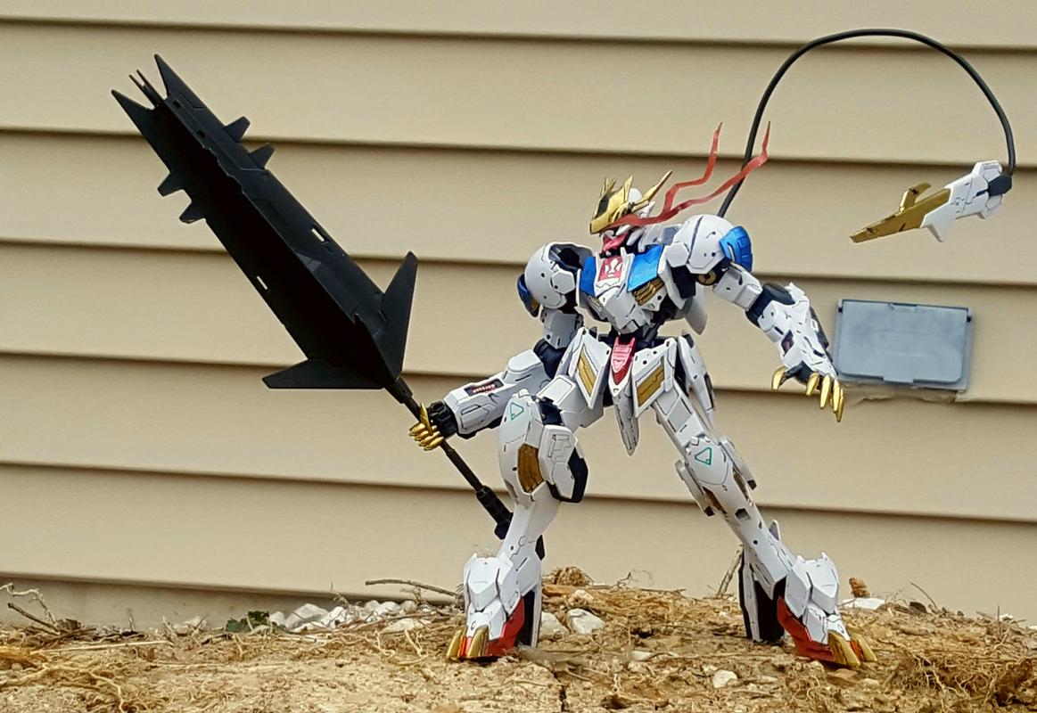 Full Mechanics Gundam Barbatos Lupus Rex from Mobile Suit Gundam: Iron-Blooded Orphans photo review
