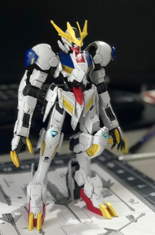 Full Mechanics Gundam Barbatos Lupus Rex from Mobile Suit Gundam: Iron-Blooded Orphans photo review