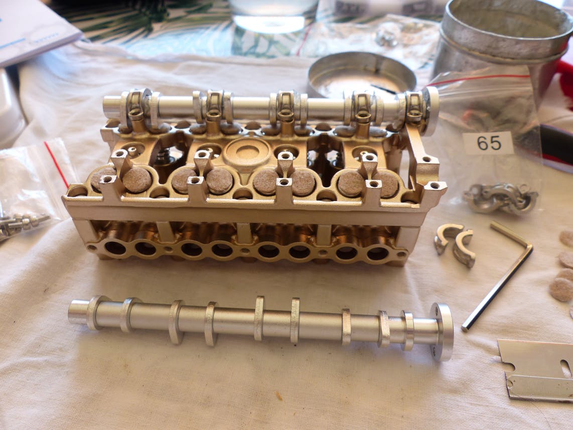 Working V8 Engine Model Kit: Build & Learn with 500+PCS Full Metal Car Engine, 1:3 Scale photo review