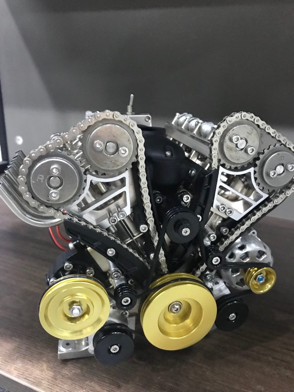 Working V8 Engine Model Kit: Build & Learn with 500+PCS Full Metal Car Engine, 1:3 Scale photo review